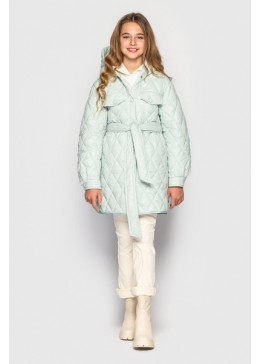 Cvetkov світло-м'ятна демісезонна куртка для дівчинки Флоранс